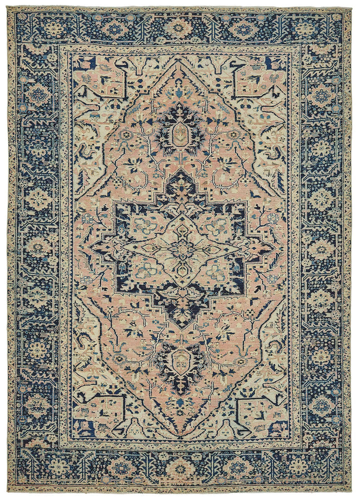 8x11 Antique Persian Heriz Rug - 50048