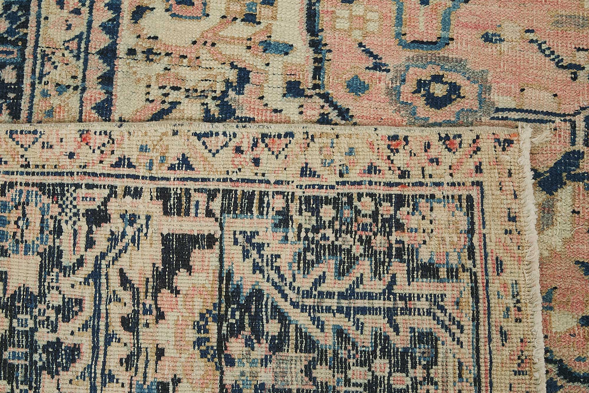 8x11 Antique Persian Heriz Rug - 50048