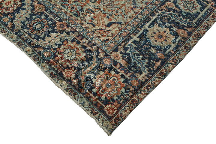 8x12 Antique Persian Heriz Rug - 50049
