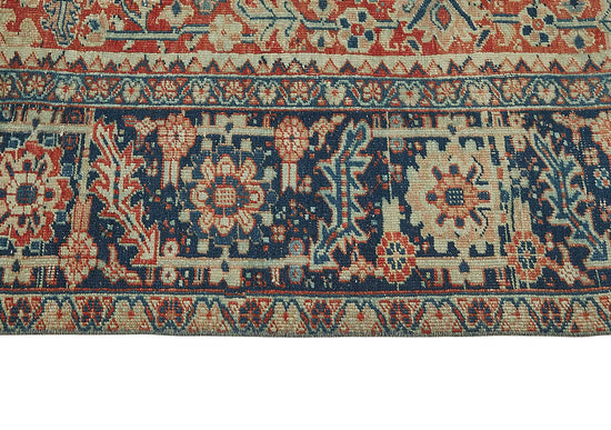 8x12 Antique Persian Heriz Rug - 50049