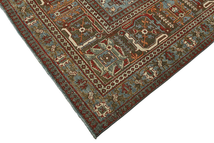 11x14 Beige Antique Persian Joshagan Rug - 50051