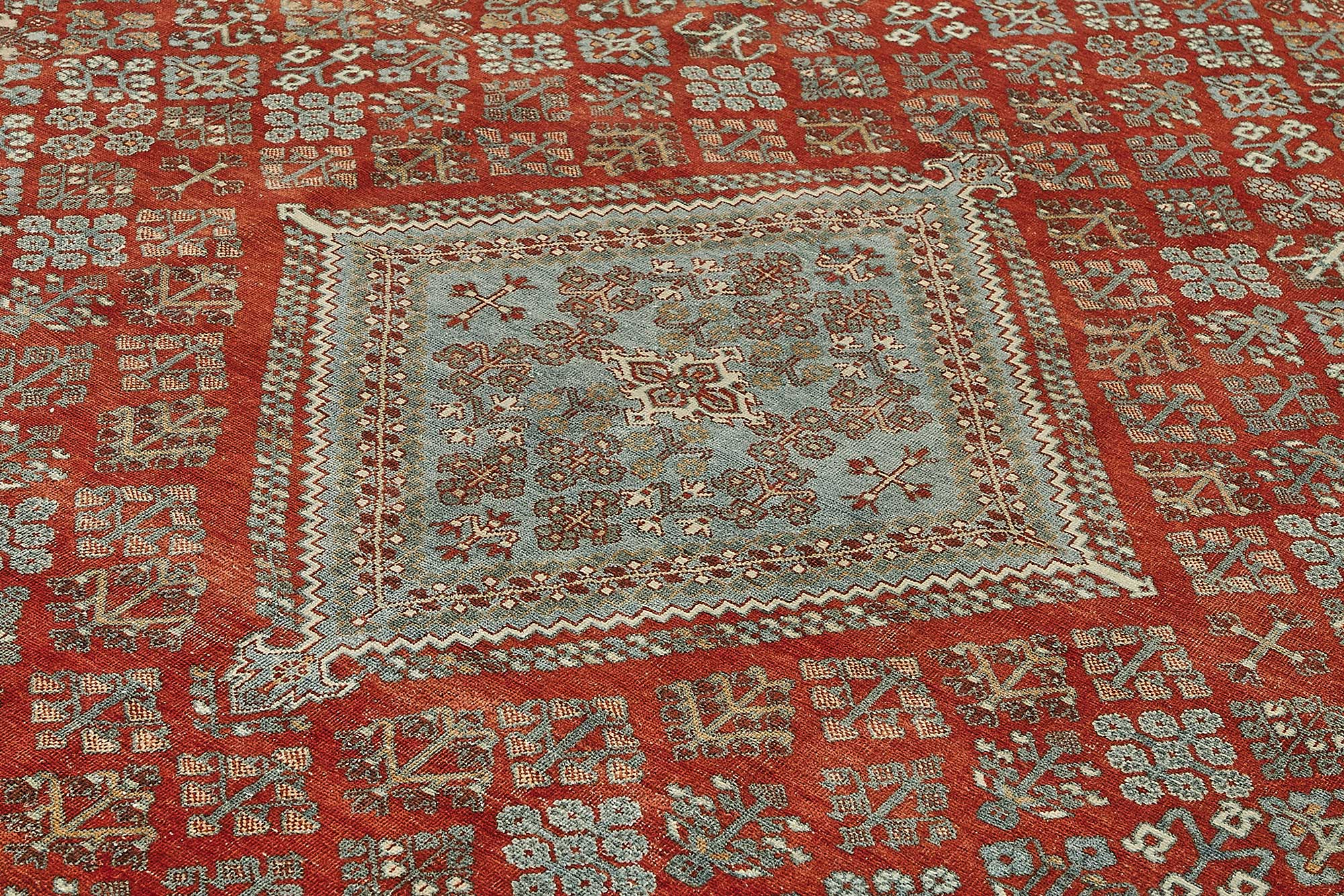 11x14 Beige Antique Persian Joshagan Rug - 50051