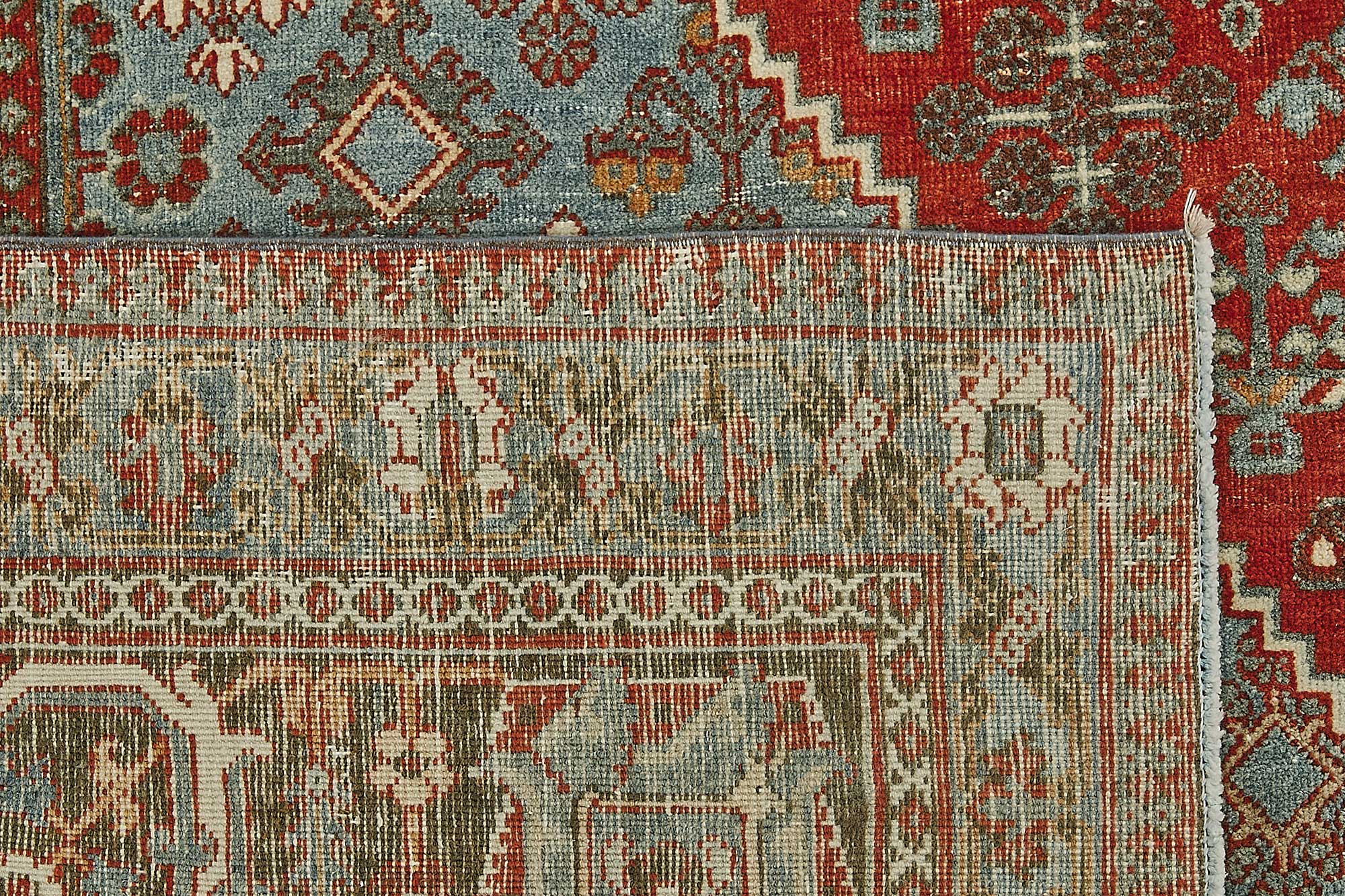 11x14 Beige Antique Persian Joshagan Rug - 50051