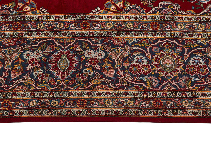 9x13 Antique Persian Kashan Rug - 50053