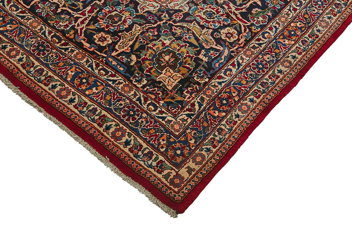 12x18 Antique Persian Kashan Rug - 50054