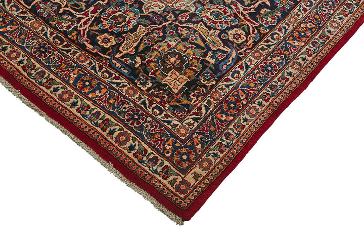 12x18 Antique Persian Kashan Rug - 50054
