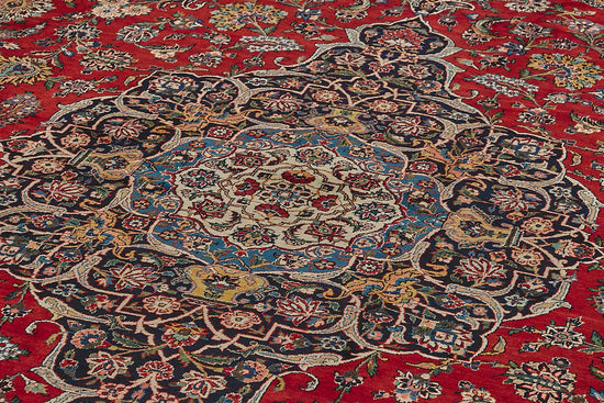 12x18 Antique Persian Kashan Rug - 50054