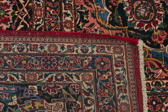 12x18 Antique Persian Kashan Rug - 50054