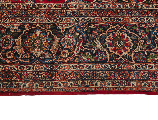 12x18 Antique Persian Kashan Rug - 50054