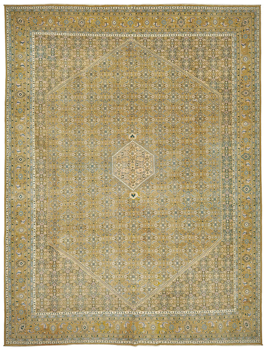 10x13 Antique Tabriz Mahi Rug - 50056