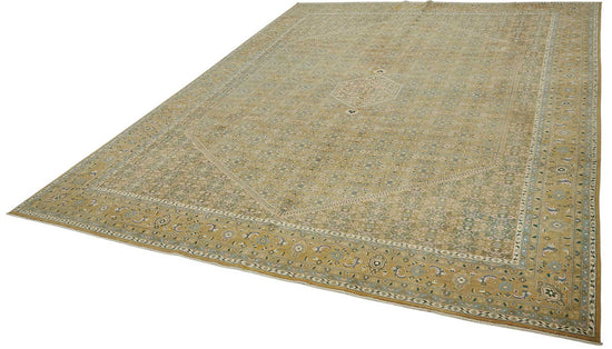10x13 Antique Tabriz Mahi Rug - 50056