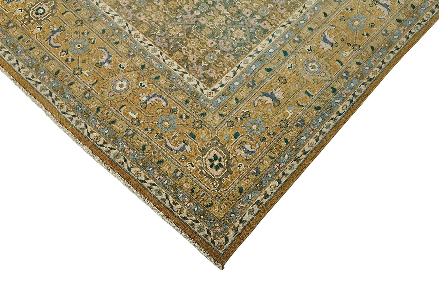 10x13 Antique Tabriz Mahi Rug - 50056