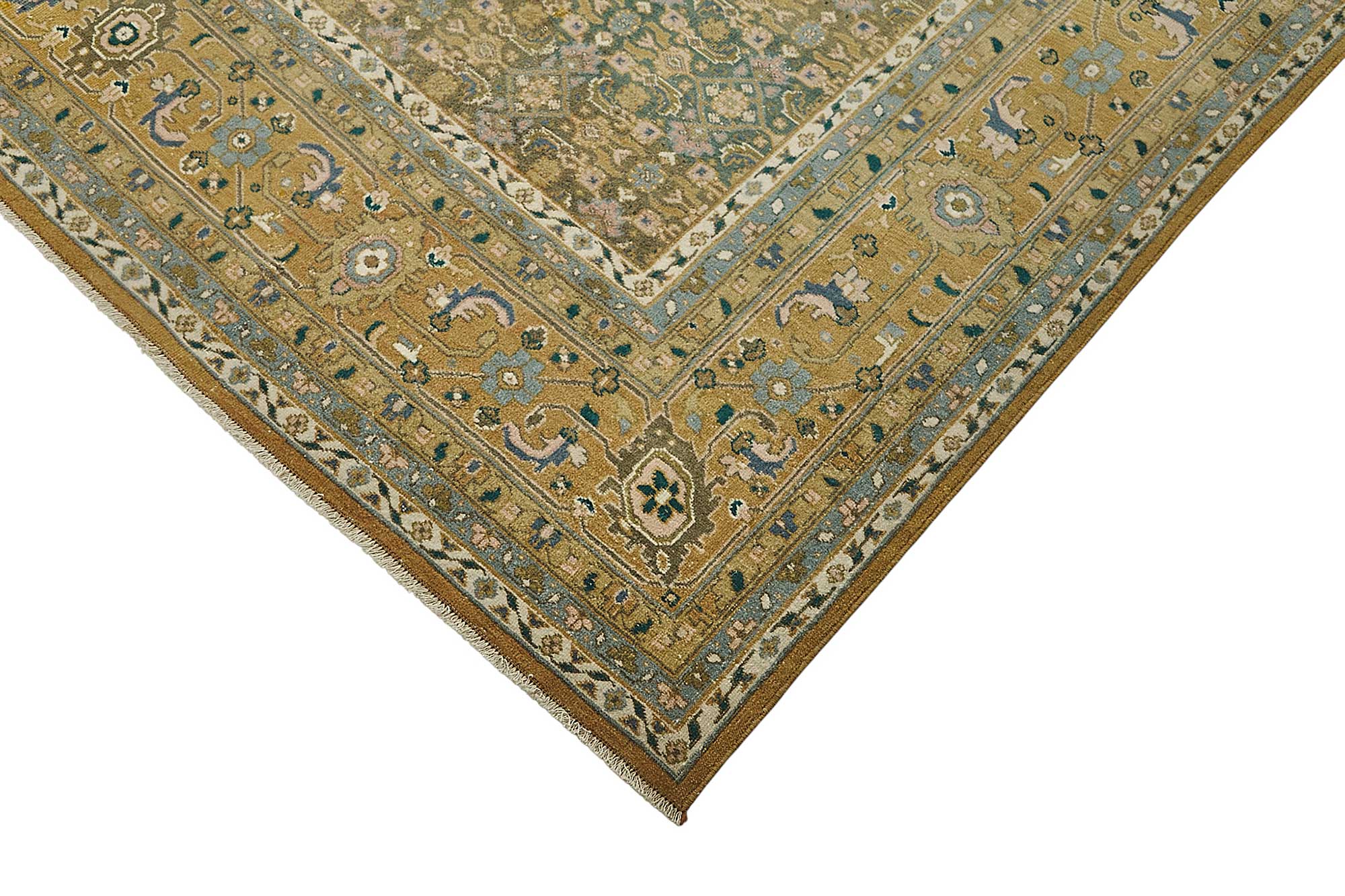 10x13 Antique Tabriz Mahi Rug - 50056