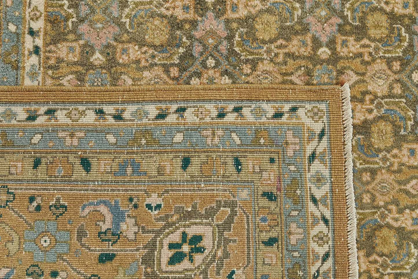 10x13 Antique Tabriz Mahi Rug - 50056