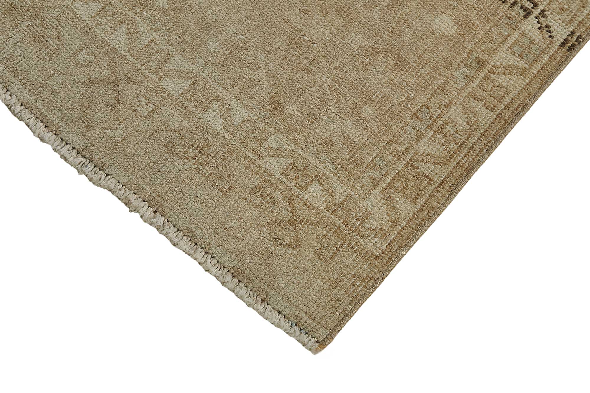 3x14 Antique Persian Heriz Runner Rug - 50057