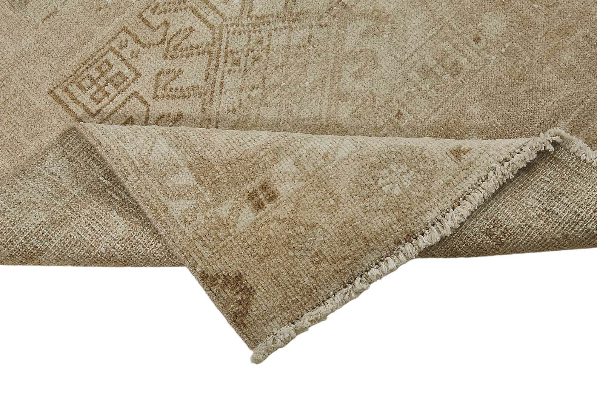 3x14 Antique Persian Heriz Runner Rug - 50057