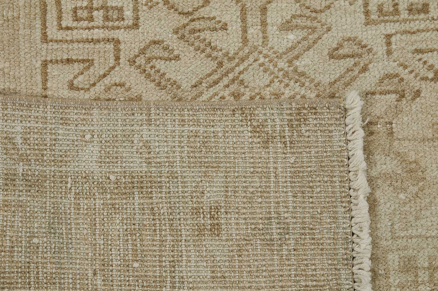 3x14 Antique Persian Heriz Runner Rug - 50057