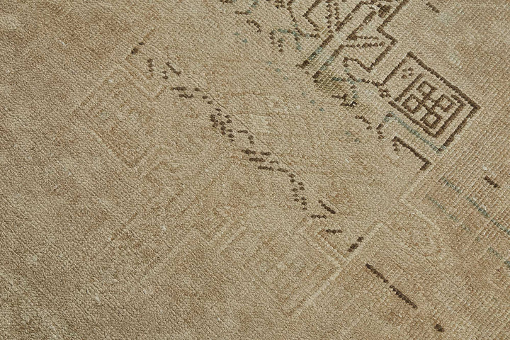 3x14 Antique Persian Heriz Runner Rug - 50057