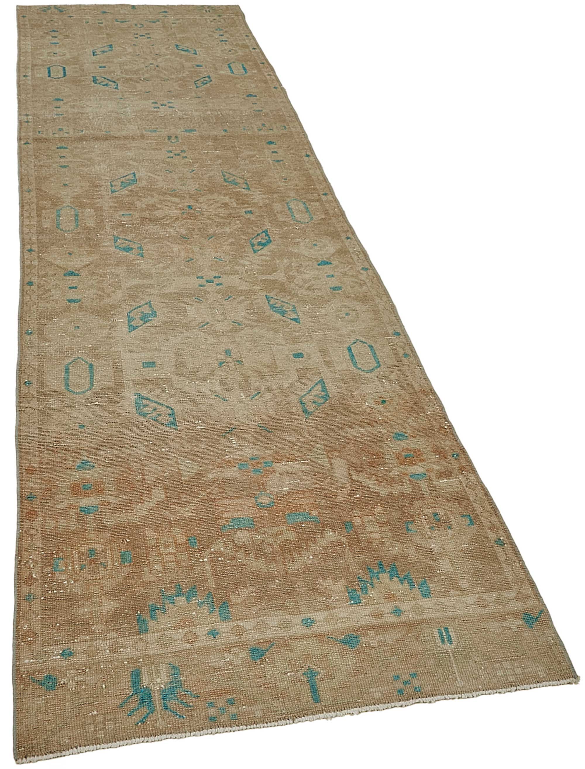 3x10 Antique Persian Hamedan Runner Rug - 50058