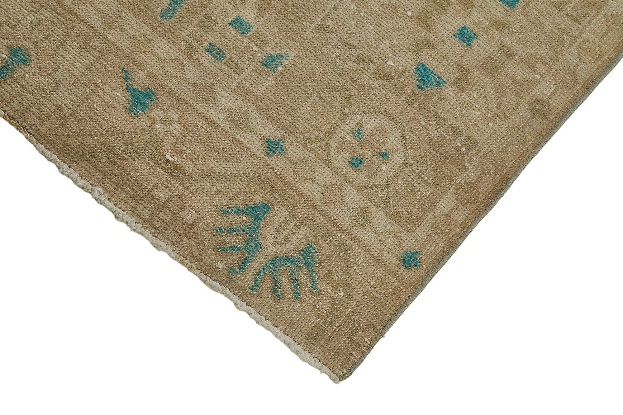 3x10 Antique Persian Hamedan Runner Rug - 50058