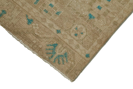 3x10 Antique Persian Hamedan Runner Rug - 50058