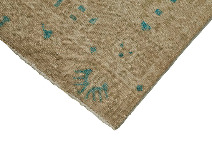 3x10 Antique Persian Hamedan Runner Rug - 50058