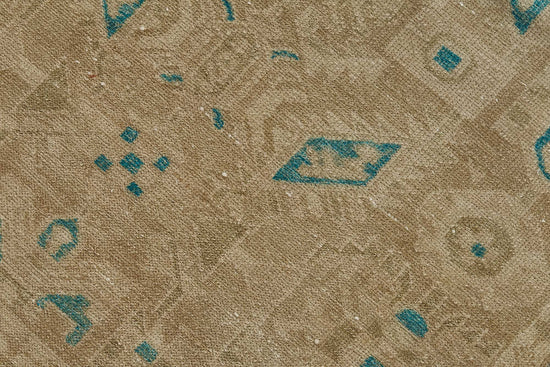 3x10 Antique Persian Hamedan Runner Rug - 50058