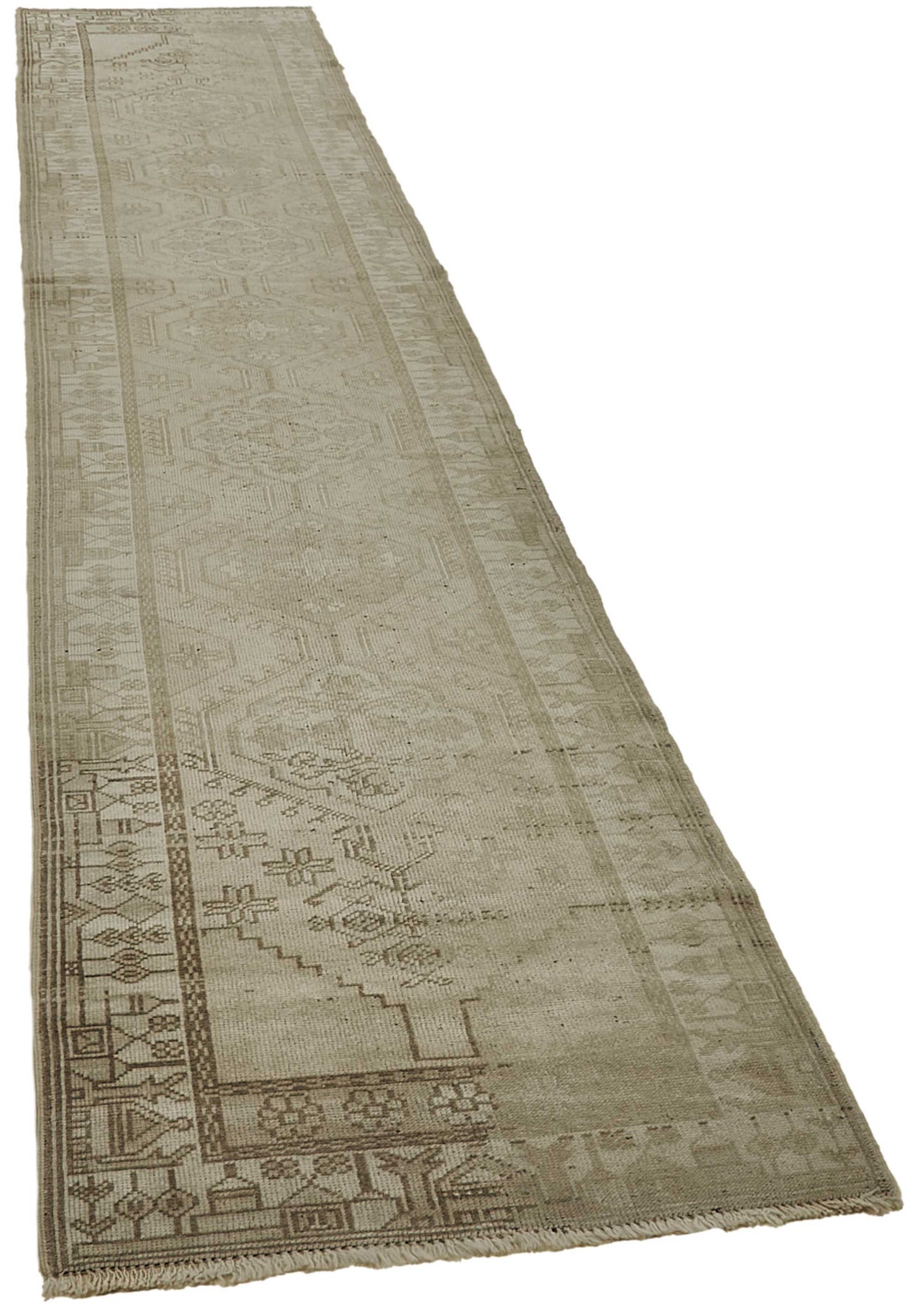 2x12  Antique Persian Kurdish Rug - 50059