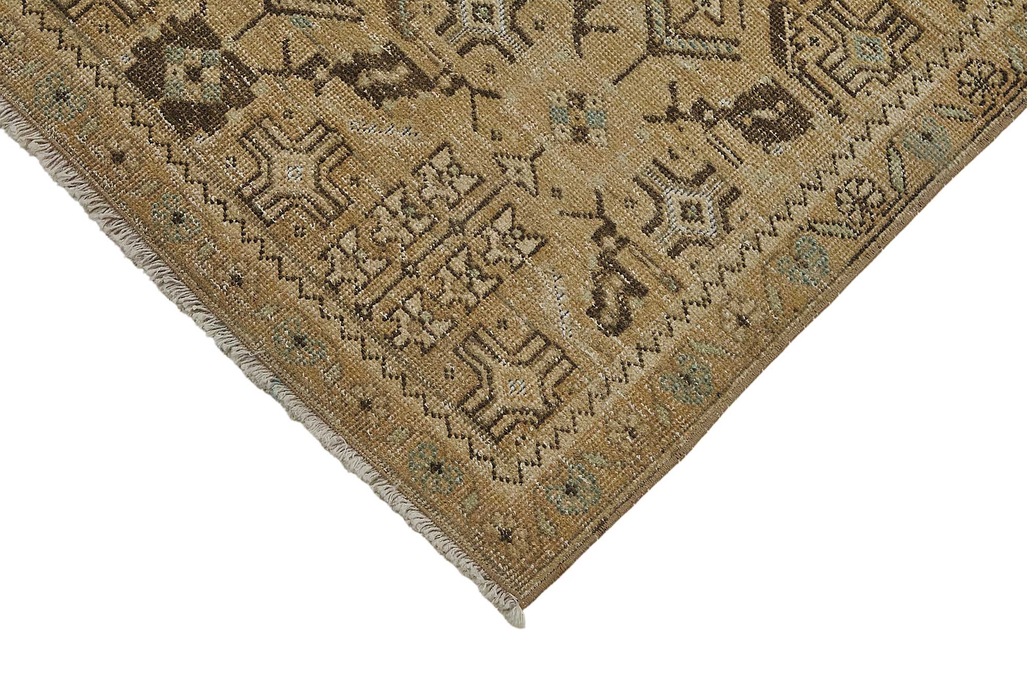 3x10 Antique Persian Caucasian Shirvan Rug - 50060