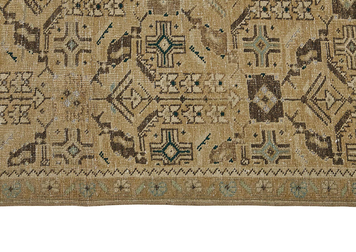 3x10 Antique Persian Caucasian Shirvan Rug - 50060