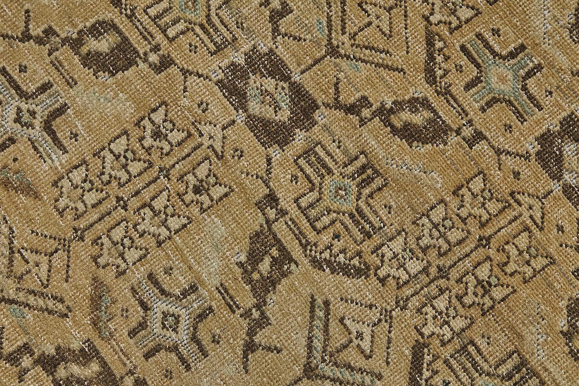 3x10 Antique Persian Caucasian Shirvan Rug - 50060