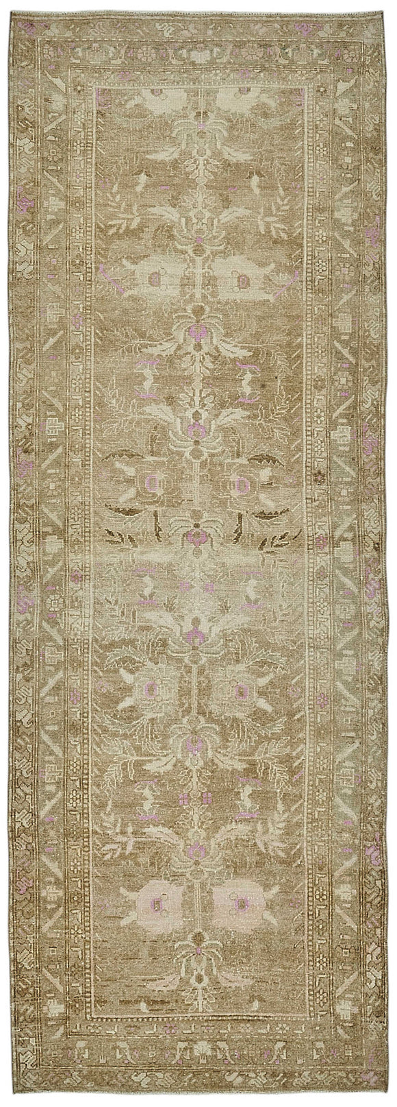 3x9 Antique Persian Kerman Rug - 50061