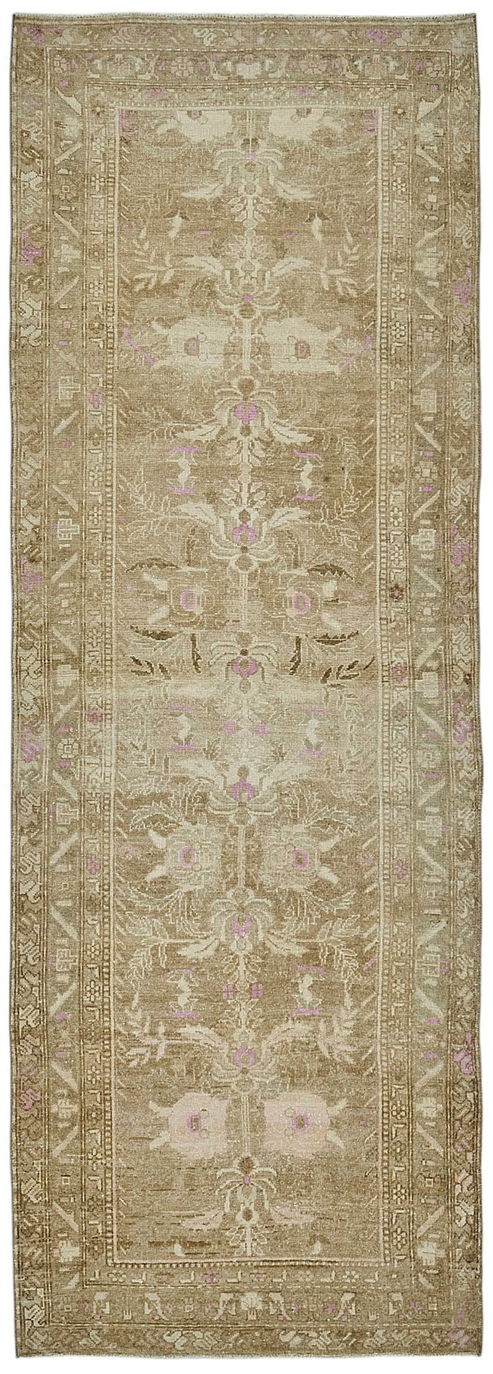 3x9 Antique Persian Kerman Rug - 50061