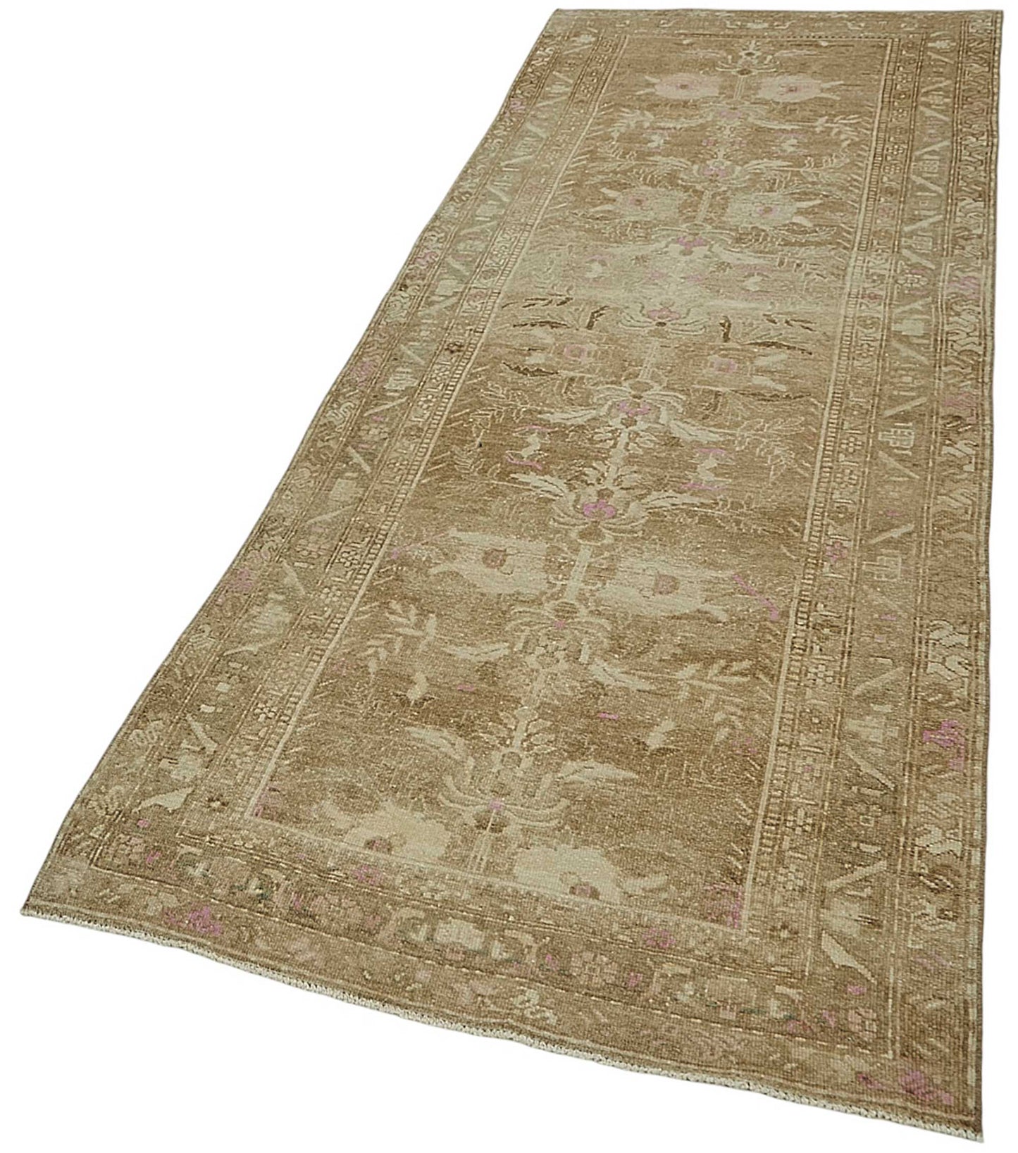 3x9 Antique Persian Kerman Rug - 50061