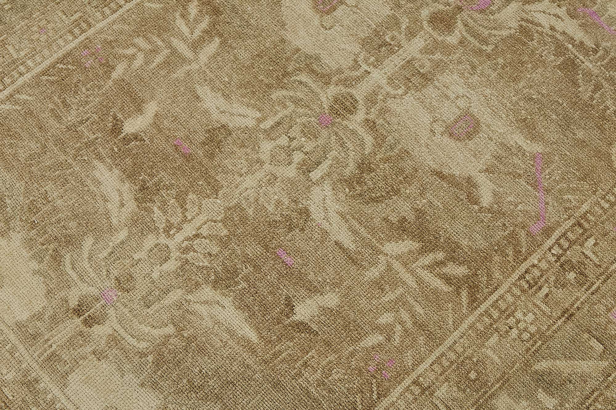 3x9 Antique Persian Kerman Rug - 50061