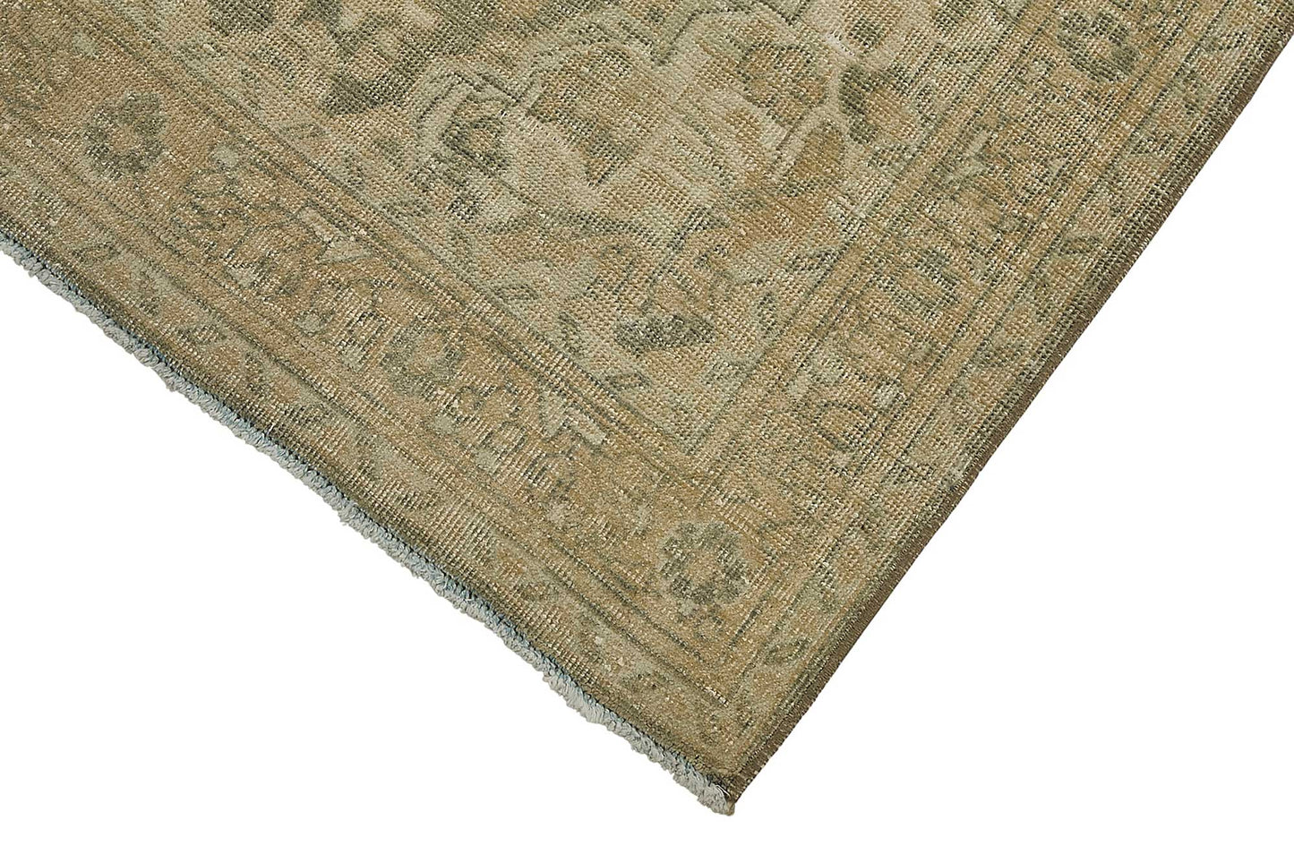 3x14 Antique Persian Kerman Rug - 50062