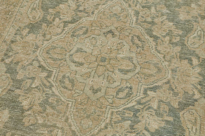 3x14 Antique Persian Kerman Rug - 50062