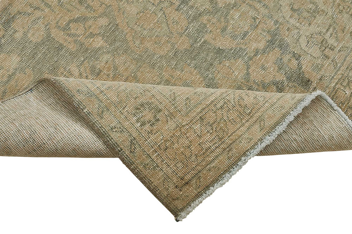 3x14 Antique Persian Kerman Rug - 50062