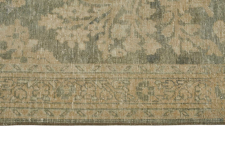 3x14 Antique Persian Kerman Rug - 50062