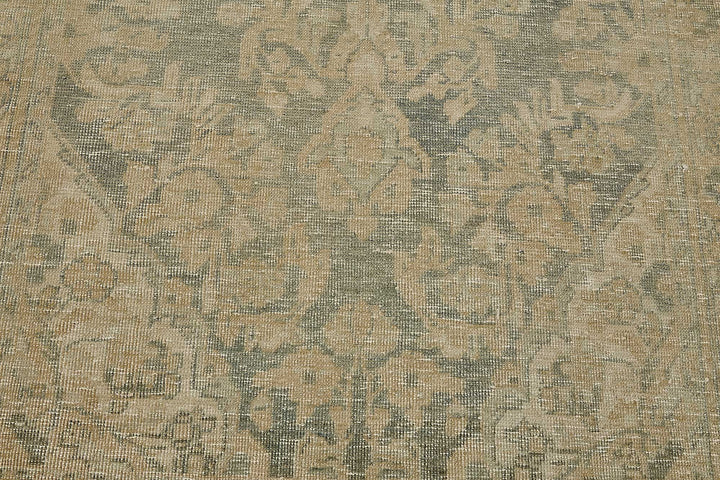 3x14 Antique Persian Kerman Rug - 50062