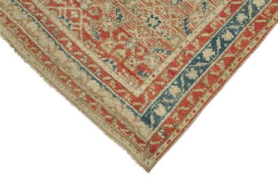 3x10 Antique Persian Heriz Rug - 50064