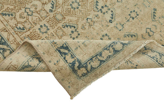 3x10 Antique Persian Heriz Rug - 50064