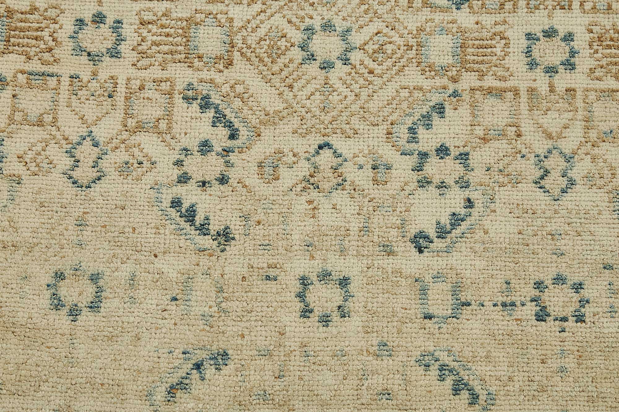 3x10 Antique Persian Heriz Rug - 50064