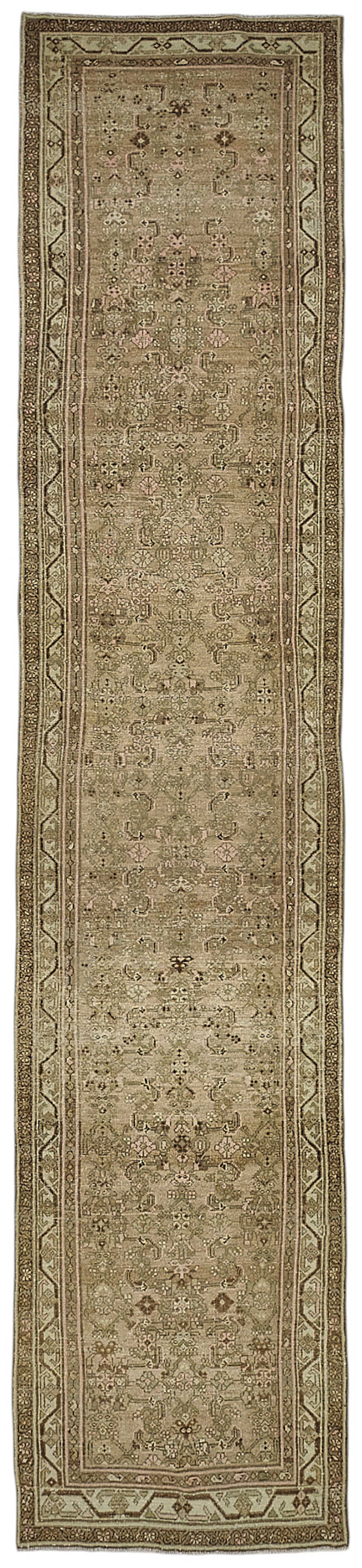 3x16 Antique Persian Hamadan Rug - 50065