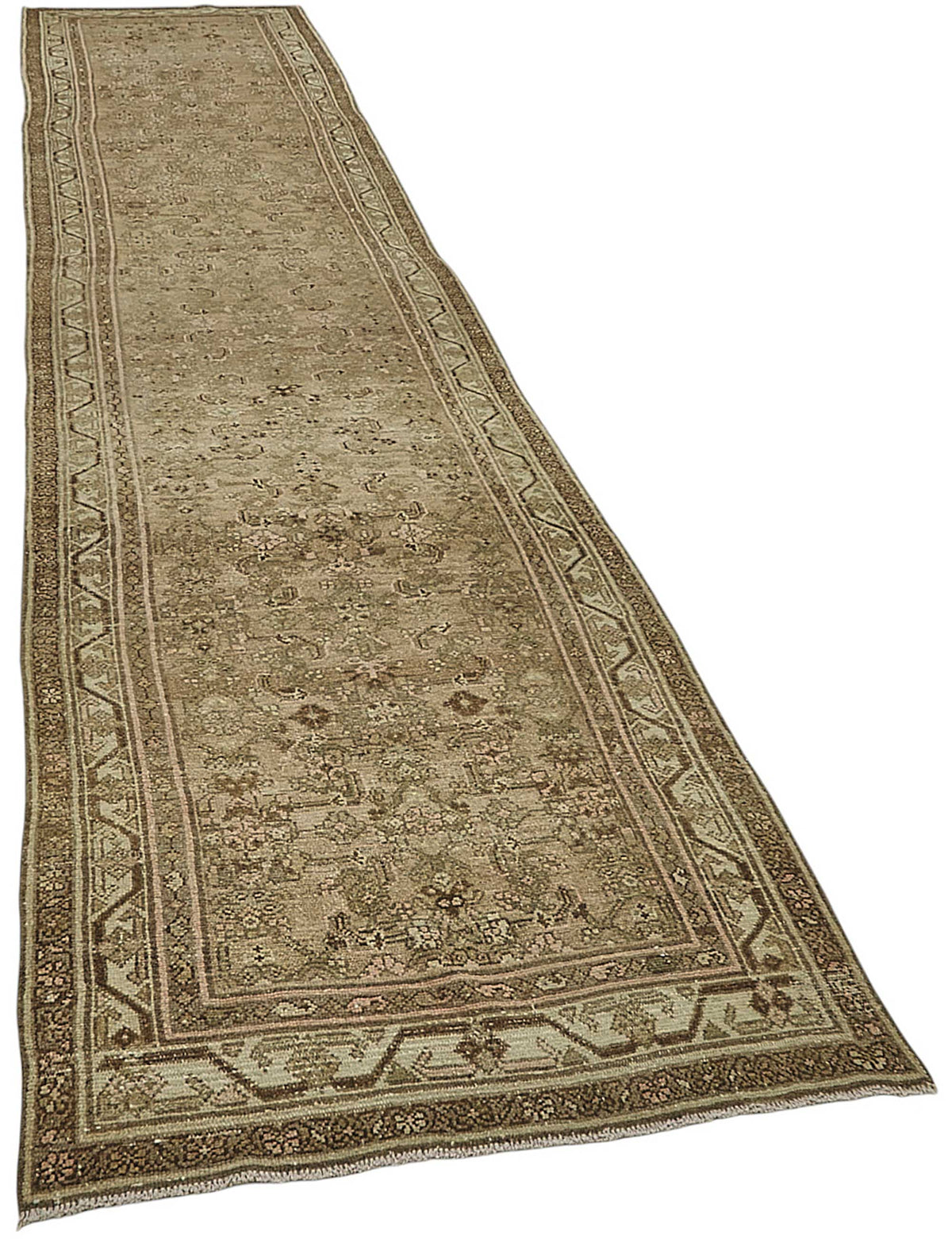 3x16 Antique Persian Hamadan Rug - 50065