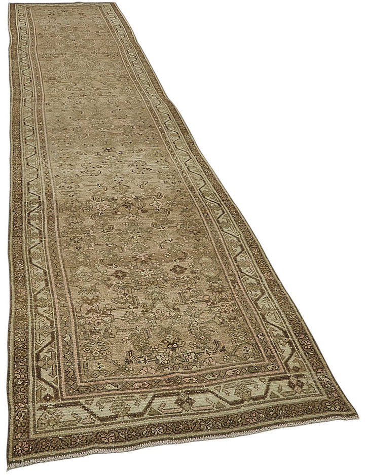 3x16 Antique Persian Hamadan Rug - 50065