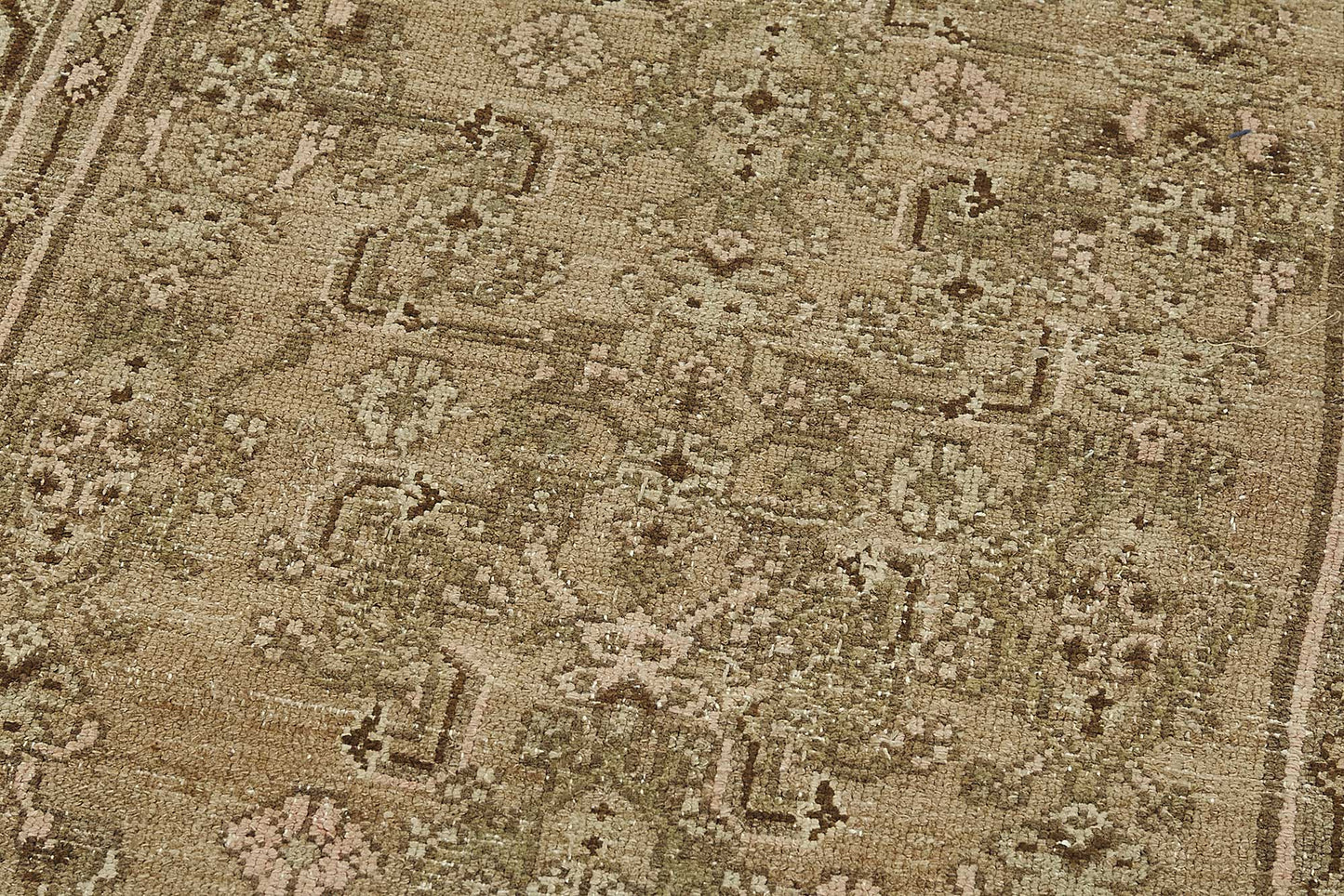 3x16 Antique Persian Hamadan Rug - 50065