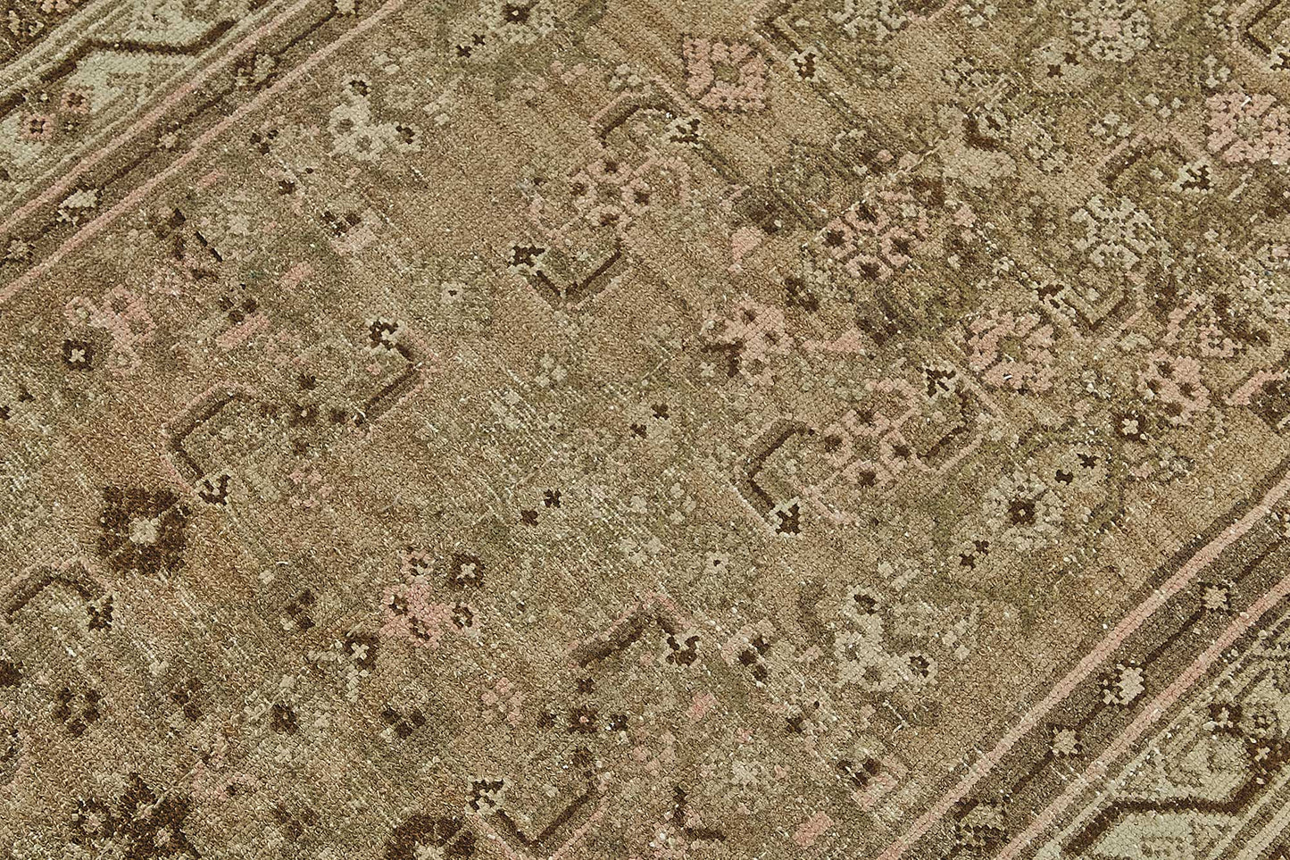 3x16 Antique Persian Hamadan Rug - 50065