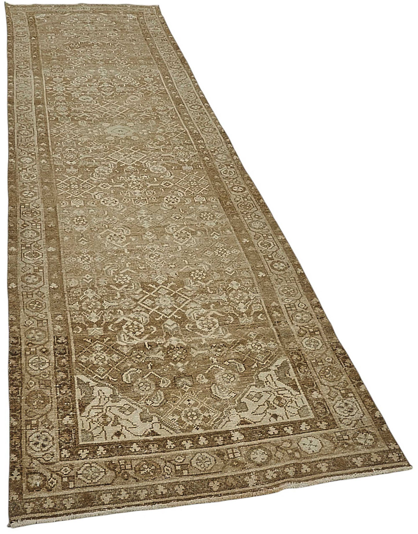 3x12 Antique Persian Malayer Rug - 50066