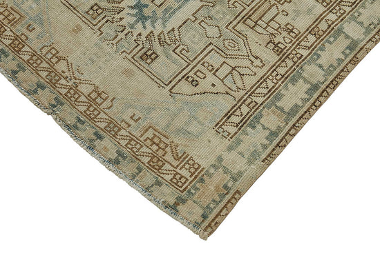 3x12 Antique Persian Heriz Rug - 50069